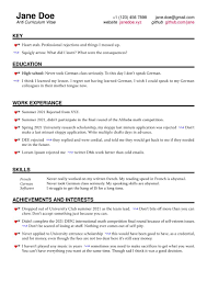 Resume Template 2
